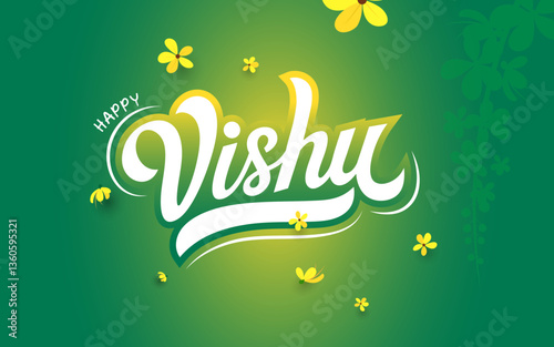 Happy Vishu Festival Background Design Background Template Illustration