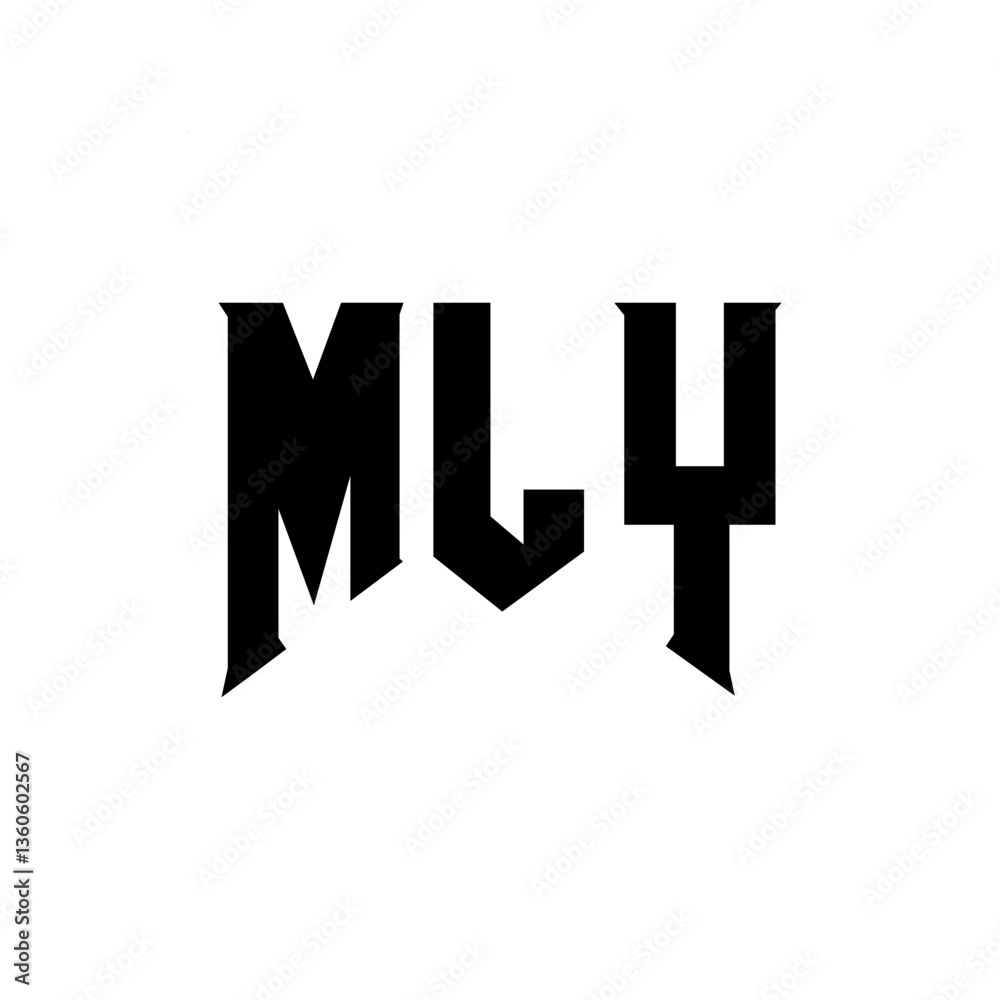 custom made wallpaper toronto digitalMLY letter logo design for technology company. MLY logo design black and white color combination. MLY logo, MLY vector, MLY design, MLY icon, MLY alphabet. MLY typography logo design.