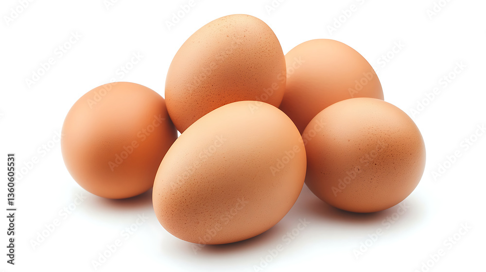 eggs isolated on white eggs isolated on white
