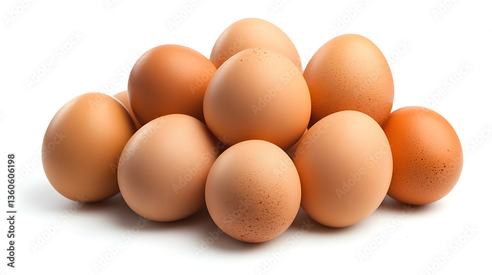 eggs isolated on white eggs isolated on white
