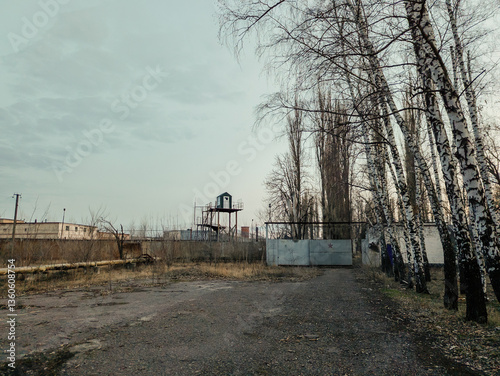 Old Soviet Russian prison complex