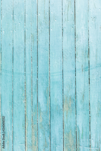 Textured blue weathered exterior wall