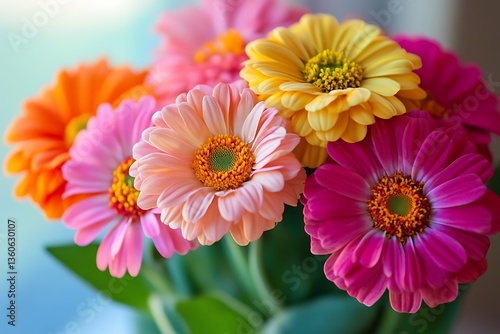 radiant blooms at dusk glow with rich sunset charm  
 photo