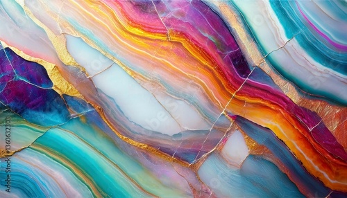 grainy engineered quartz faux marble pattern rock slab texture background- 12424