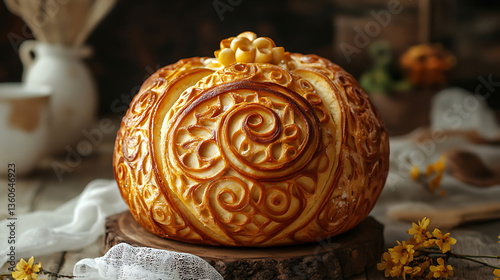 paska bread photo
