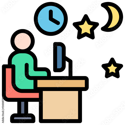 Overtime Icon
