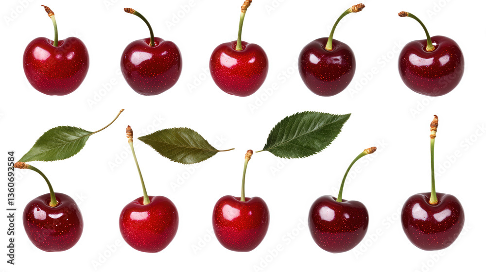 set of cherries