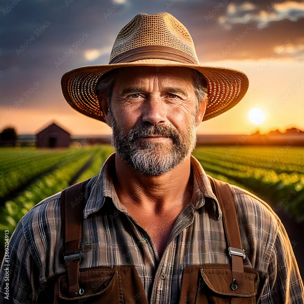 Fototapeta premium Farmer