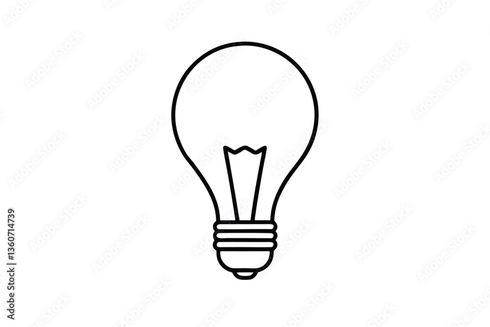 light bulb vector illustration light bulb vector illustration