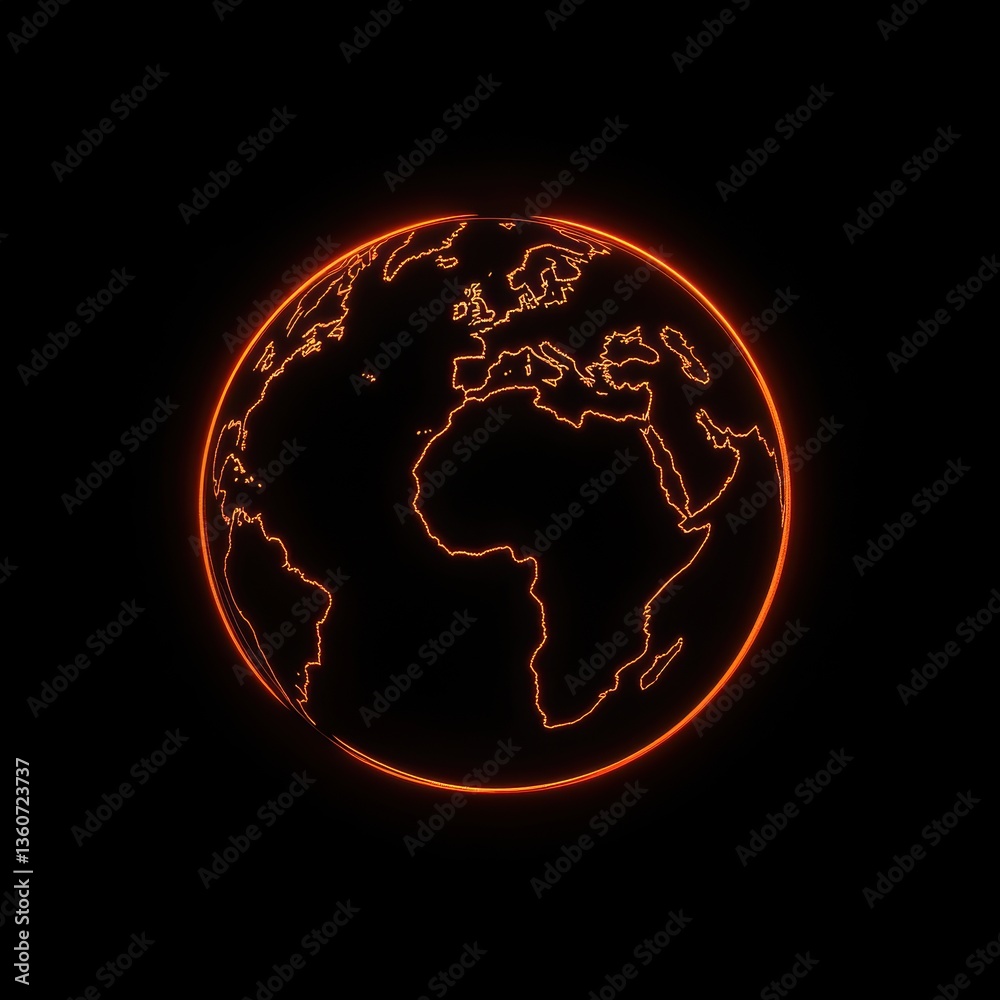 Planet earth. Earth Day theme background wallpaper.
