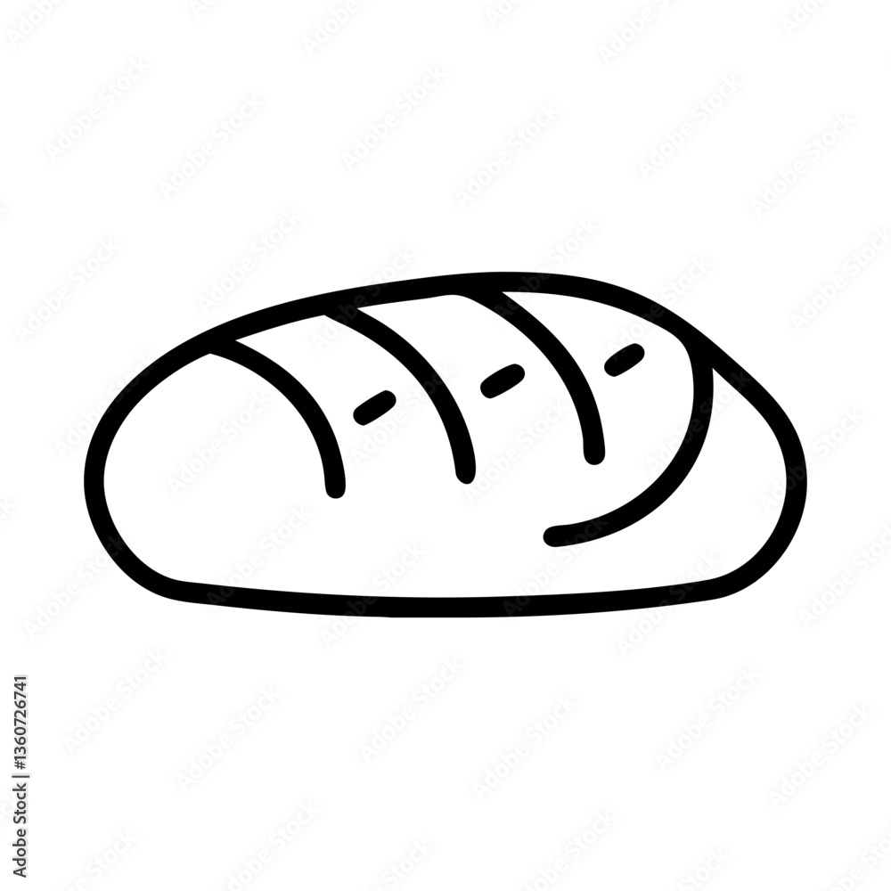 bread outline isolated on transparent background
bread outline isolated on transparent background