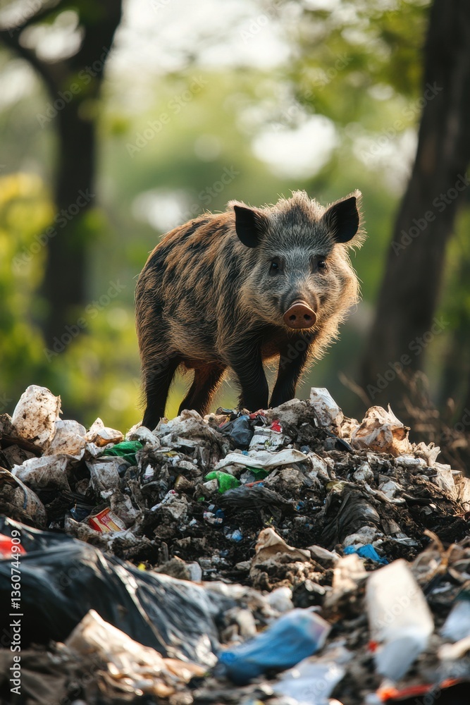 Human activities impact and threaten animal’s natural habitat.