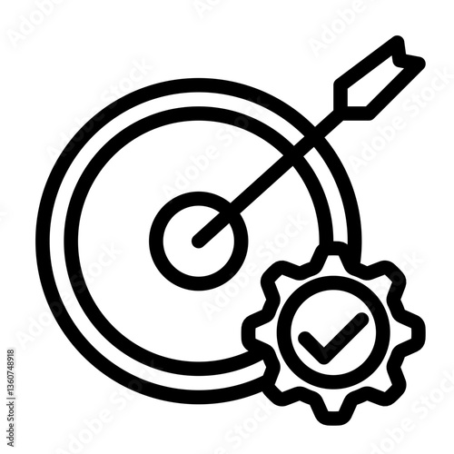 Veracity Icon Outline Style for Credibility Pack Icon Themes