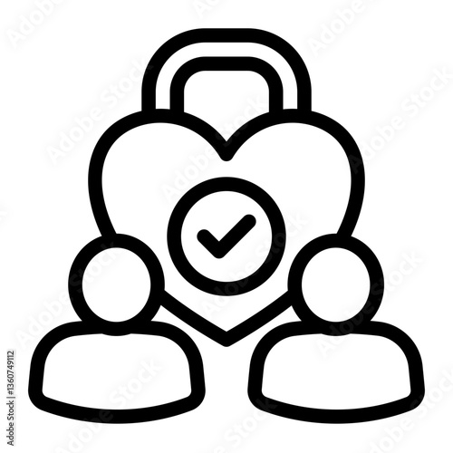 Fidelity Icon Outline Style for Credibility Pack Icon Themes