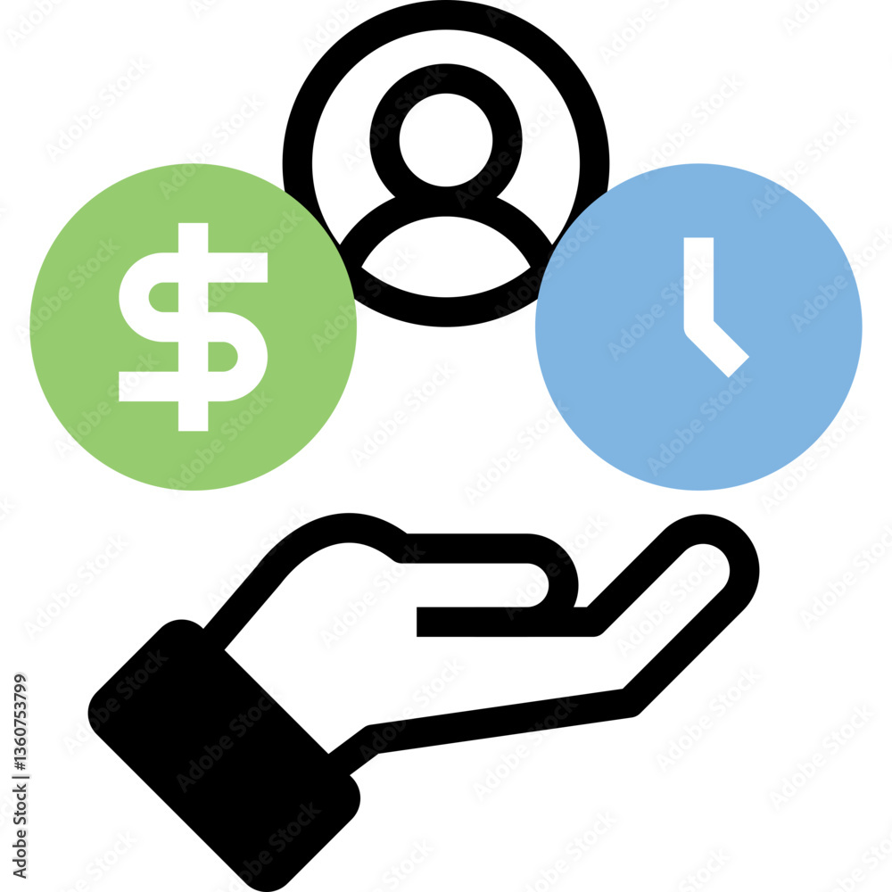 Resource Management Icon Resource Management Icon