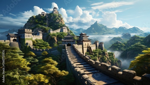 Hiking the Great Wall of China