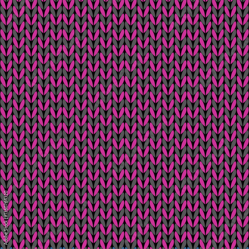 Knitted background pattern wallpaper knitting decorative print handmade textile knitting handiwork