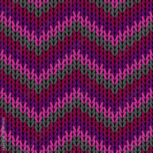 Knitted background pattern wallpaper knitting decorative print handmade textile knitting handiwork