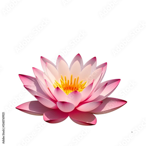 pink water lily
