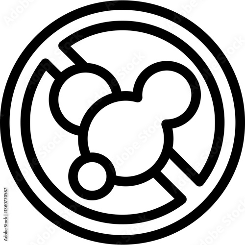 no sulfate icon