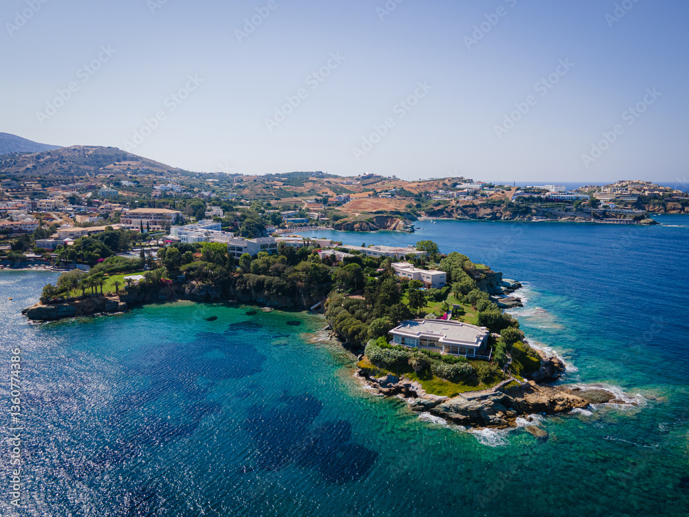 Fototapeta premium Scenic Bay of Agia Pelagia, Crete