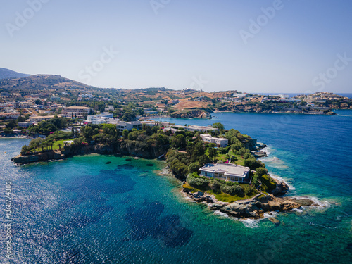 Scenic Bay of Agia Pelagia, Crete