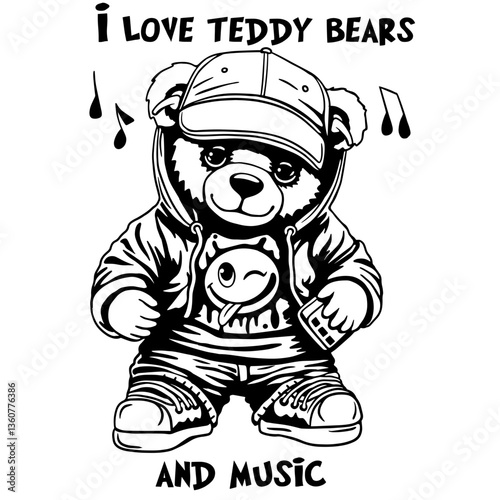Cool teddy bear