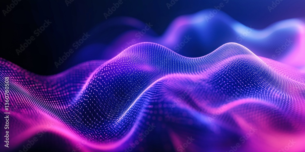 3D wireframe structure with glowing lines, twisting elegantly in a dynamic and creative composition 3D wireframe structure with glowing lines, twisting elegantly in a dynamic and creative composition