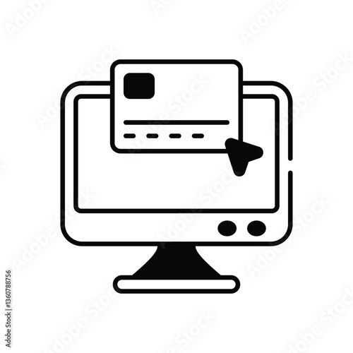 Digital Banking Vector icon