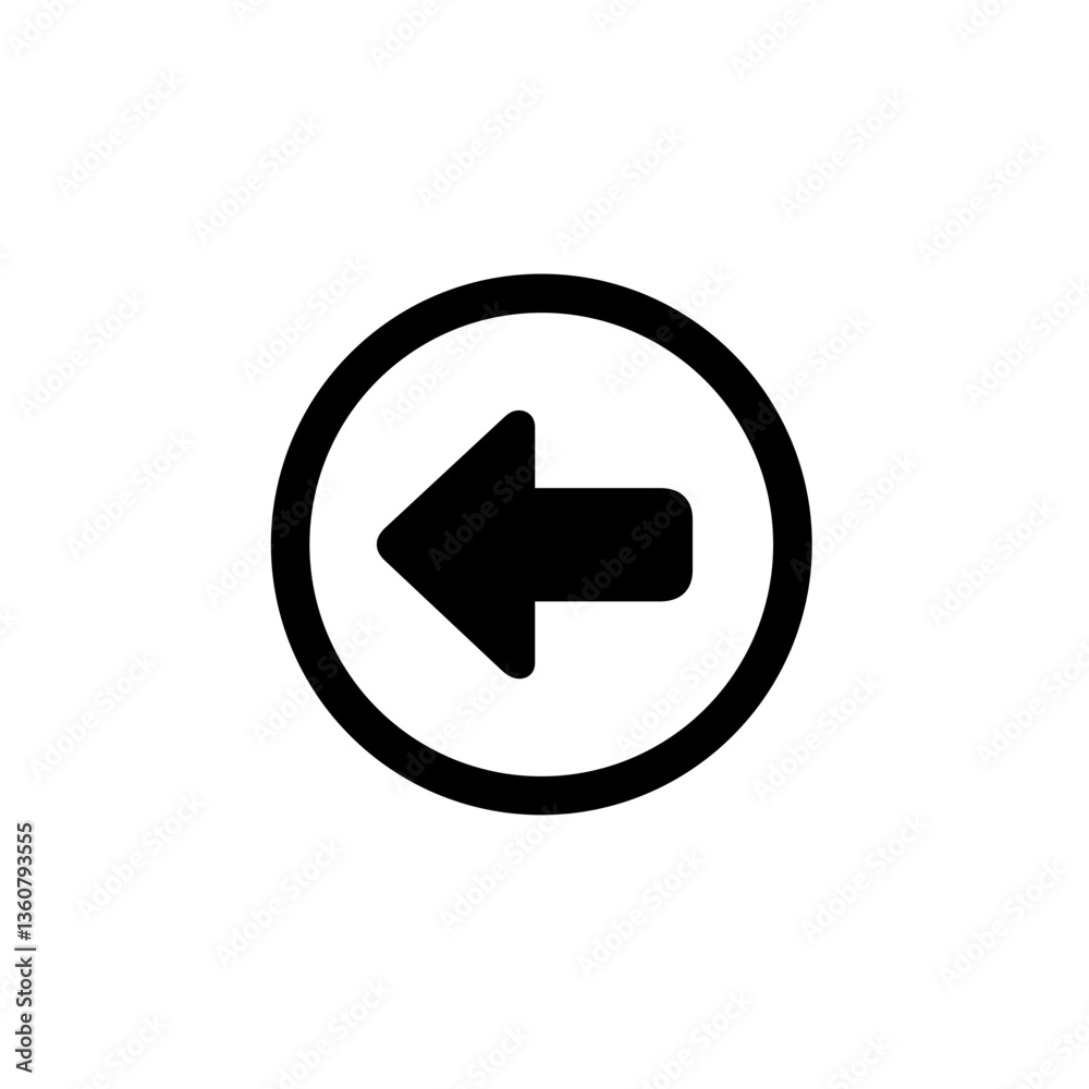 Back (Outlined Circle)
