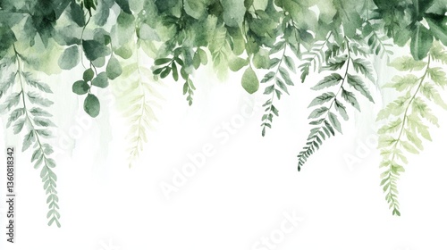 Wallpaper Mural Lush fresh green Spring leaf Torontodigital.ca