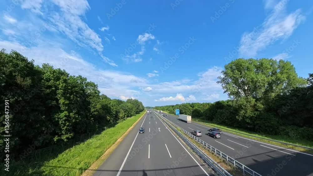 An Expansive Highway Sprawls Under a Clear and Vibrant Blue Sky, Inviting Exploration and Adventure Hannover Langenhagen An Expansive Highway Sprawls Under a Clear and Vibrant Blue Sky, Inviting Exploration and Adventure Hannover Langenhagen