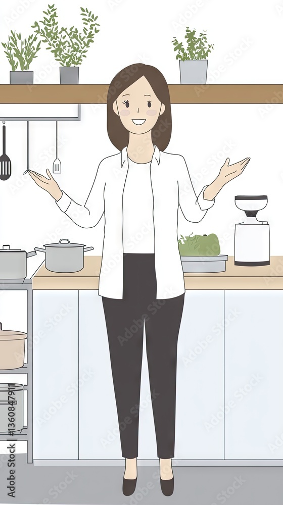 Woman cooking healthy meal kitchen background recipe Woman cooking healthy meal kitchen background recipe