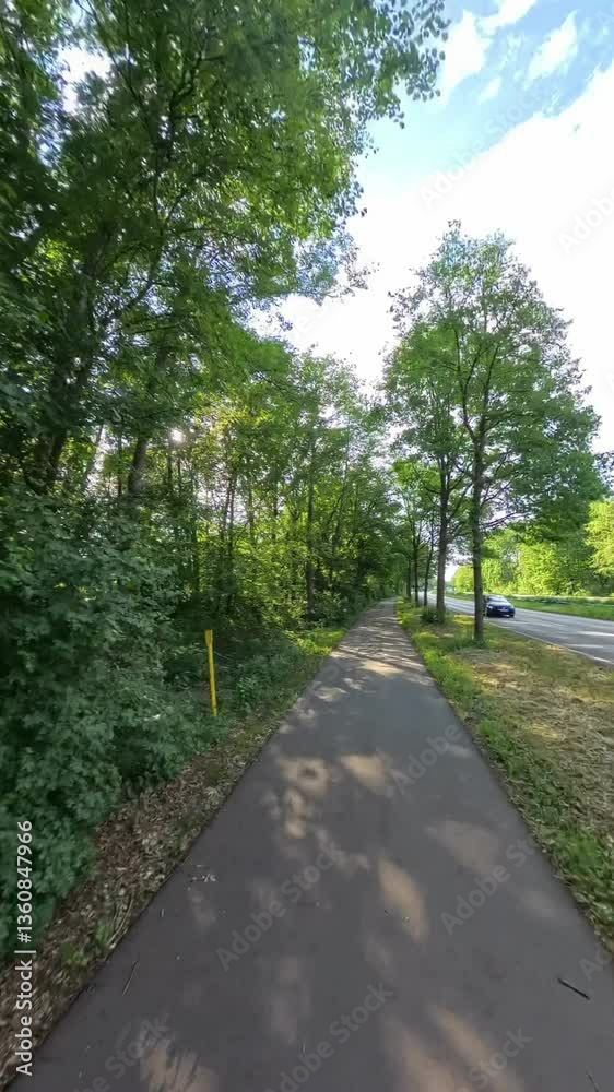 A Scenic Walking Path That Is Beautifully Surrounded by Lush and Vibrant Greenery Hannover A Scenic Walking Path That Is Beautifully Surrounded by Lush and Vibrant Greenery Hannover
