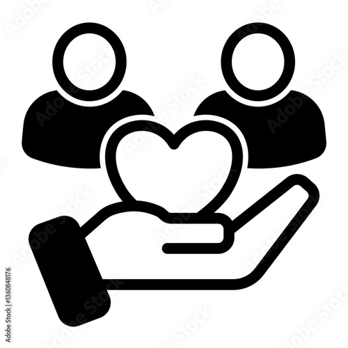 Empathy Icon Mixed Style for Team Building Pack Icon Themes