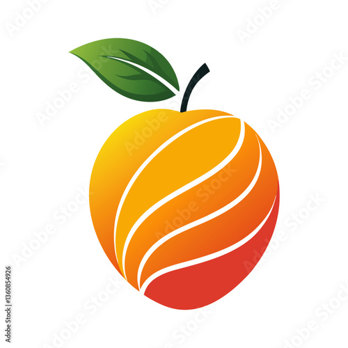 vector illustration of mango fruit