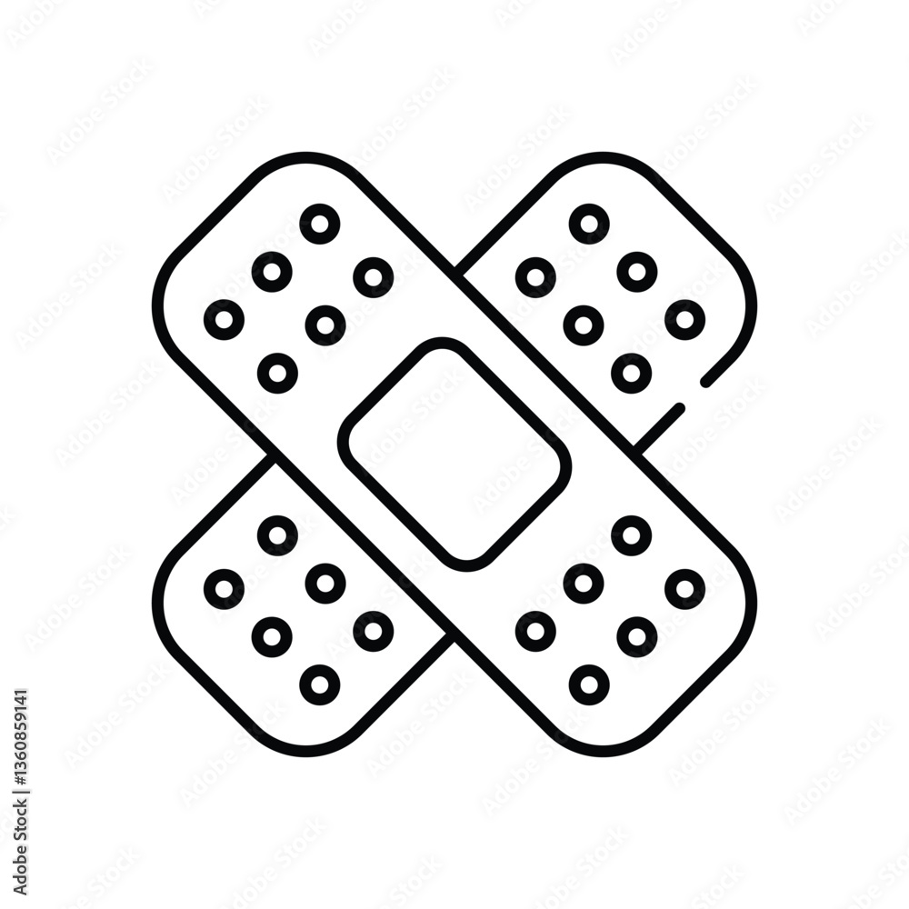 Bandage Vector icon Bandage Vector icon