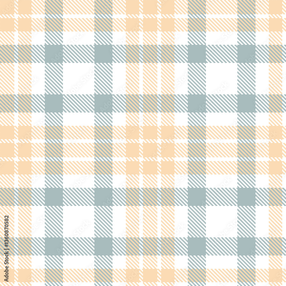 Modern Seamless Tartan in Soft White tones Textile Design Variant 2327 Modern Seamless Tartan in Soft White tones Textile Design Variant 2327