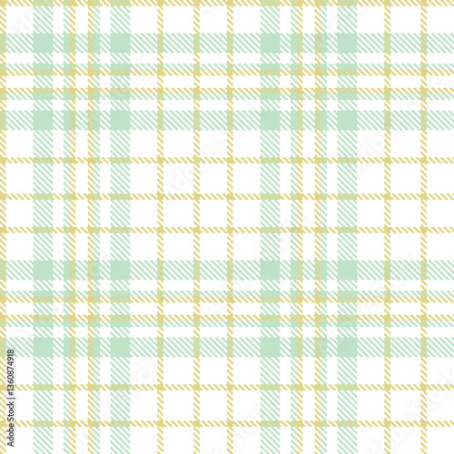 Modern Seamless Tartan in Dusty White tones Textile Design Variant 2429