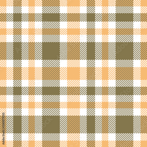 Modern Seamless Tartan in Neon White tones Textile Design Variant 2531