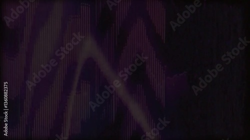 Futuristic no signal effect video. Error screen animated background. Distorted screen abstract motion. Signal loss glitch effect footage. Static noise digital background. Abstract interference screen 