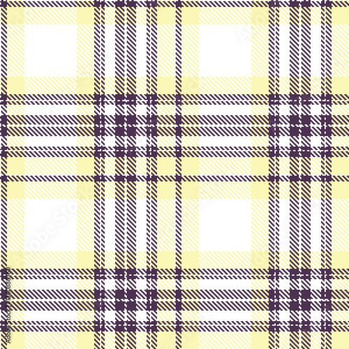 Modern Seamless Tartan in Warm White tones Textile Design Variant 2657