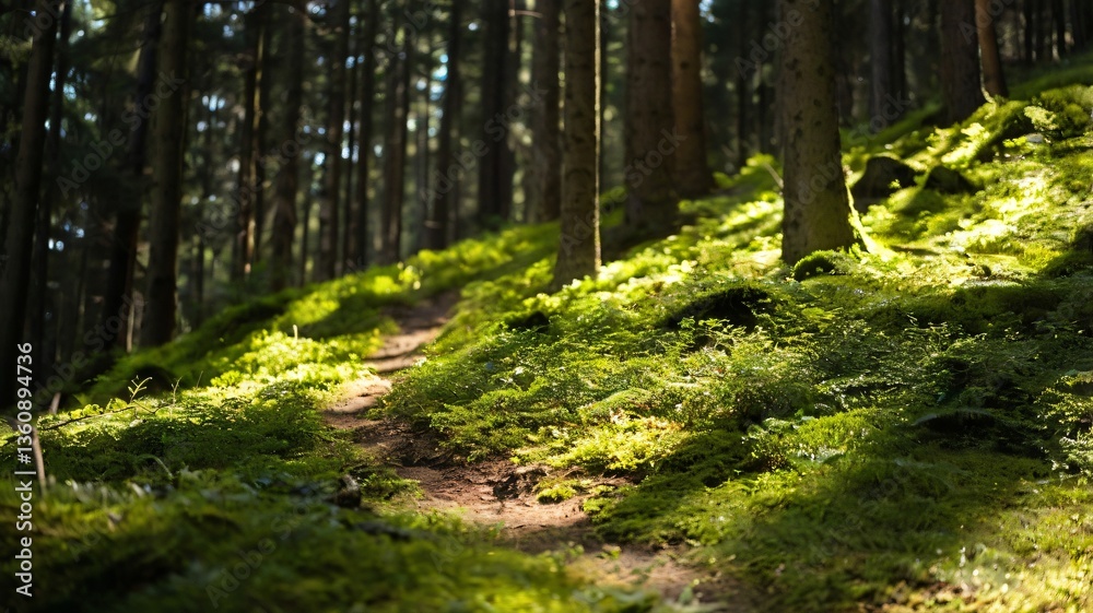 Fototapeta premium forest in spring
