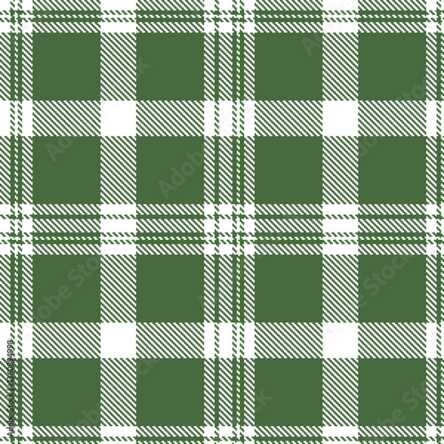 Modern Deep White Seamless Tartan Textile Design Variant 2812