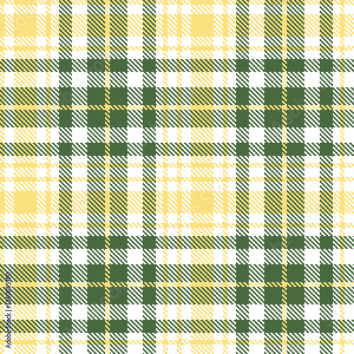 Modern Dusty White Seamless Tartan Textile Design Variant 2816