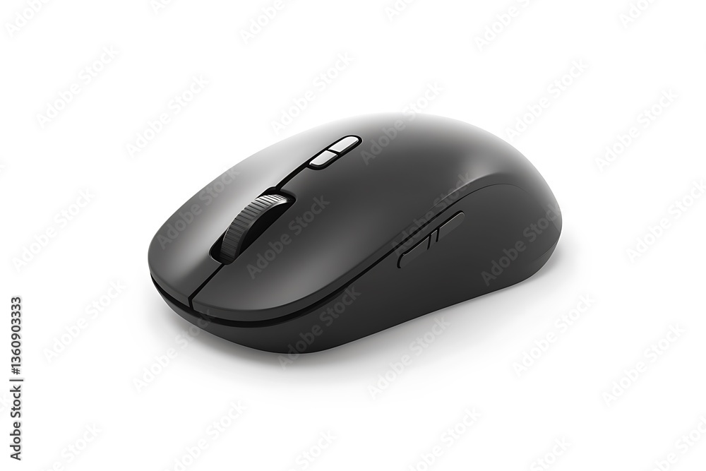 Mouse isolated on white background