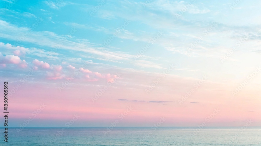 Obraz premium sunset over the sea