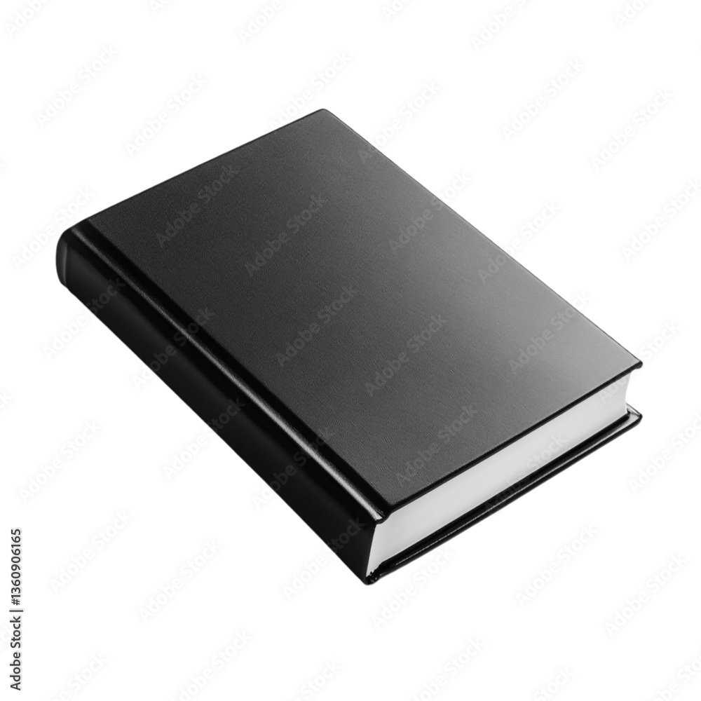 Black Hardcover Book Mockup Elegant Design Template Black Hardcover Book Mockup Elegant Design Template