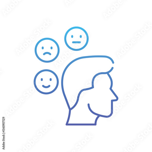 Emotional Intelligence Vector icon