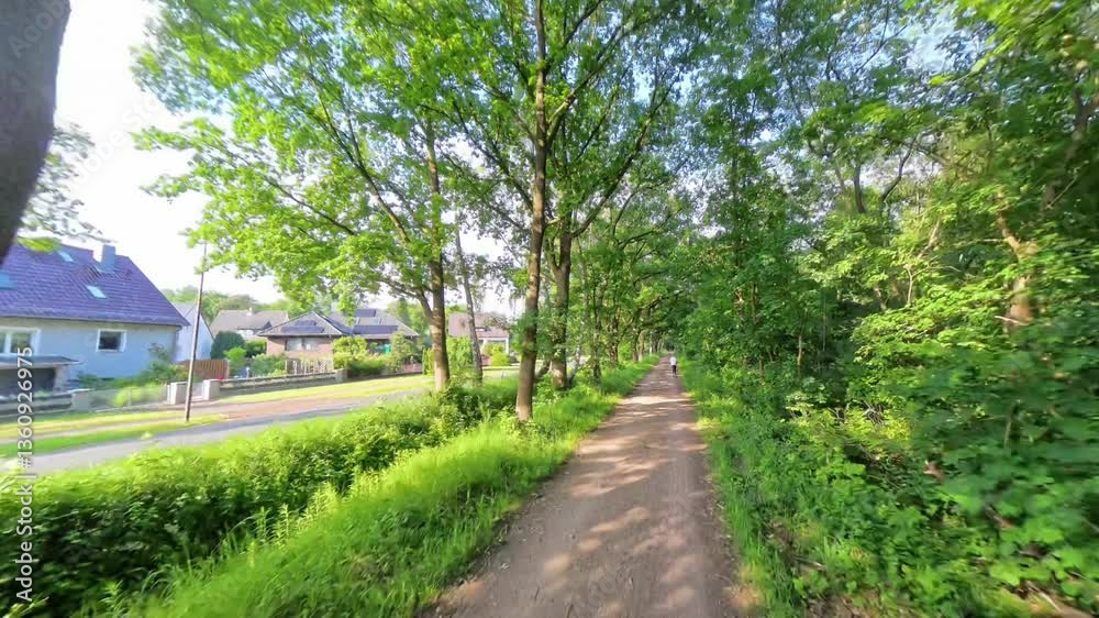 A Serene Pathway That Winds Through Lush Greenery In A Tranquil and Peaceful Neighborhood Hannover Langenhagen A Serene Pathway That Winds Through Lush Greenery In A Tranquil and Peaceful Neighborhood Hannover Langenhagen